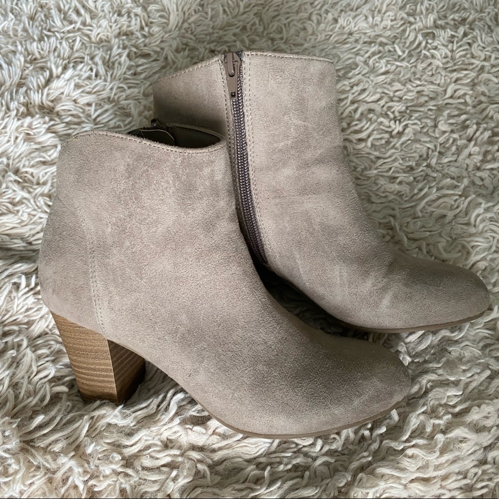 Suede Bootie